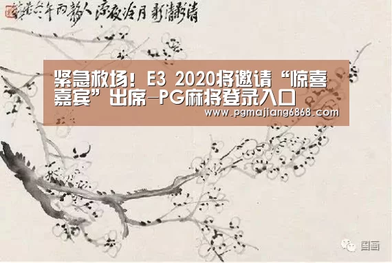 紧急救场!E3 2020将邀请“惊喜嘉宾”出席-PG麻将登录入口(图1) PG麻将官方入口