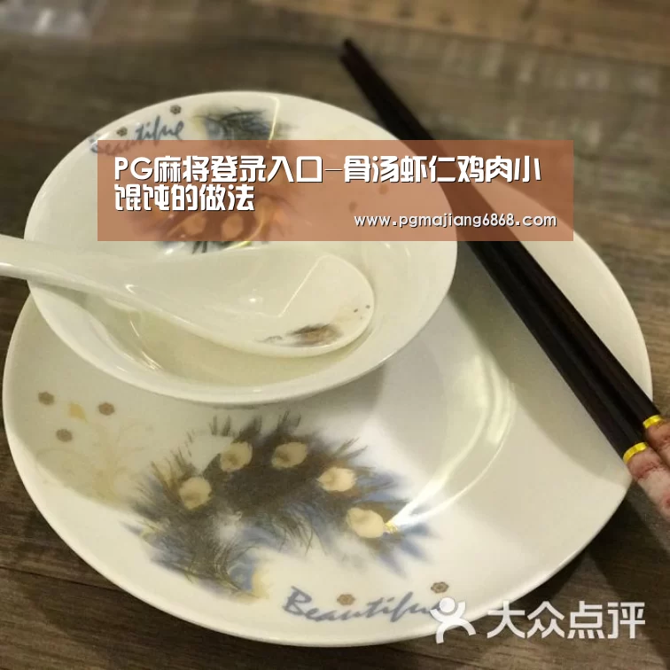 PG麻将登录入口-骨汤虾仁鸡肉小馄饨的做法(图1) PG电子官方网站